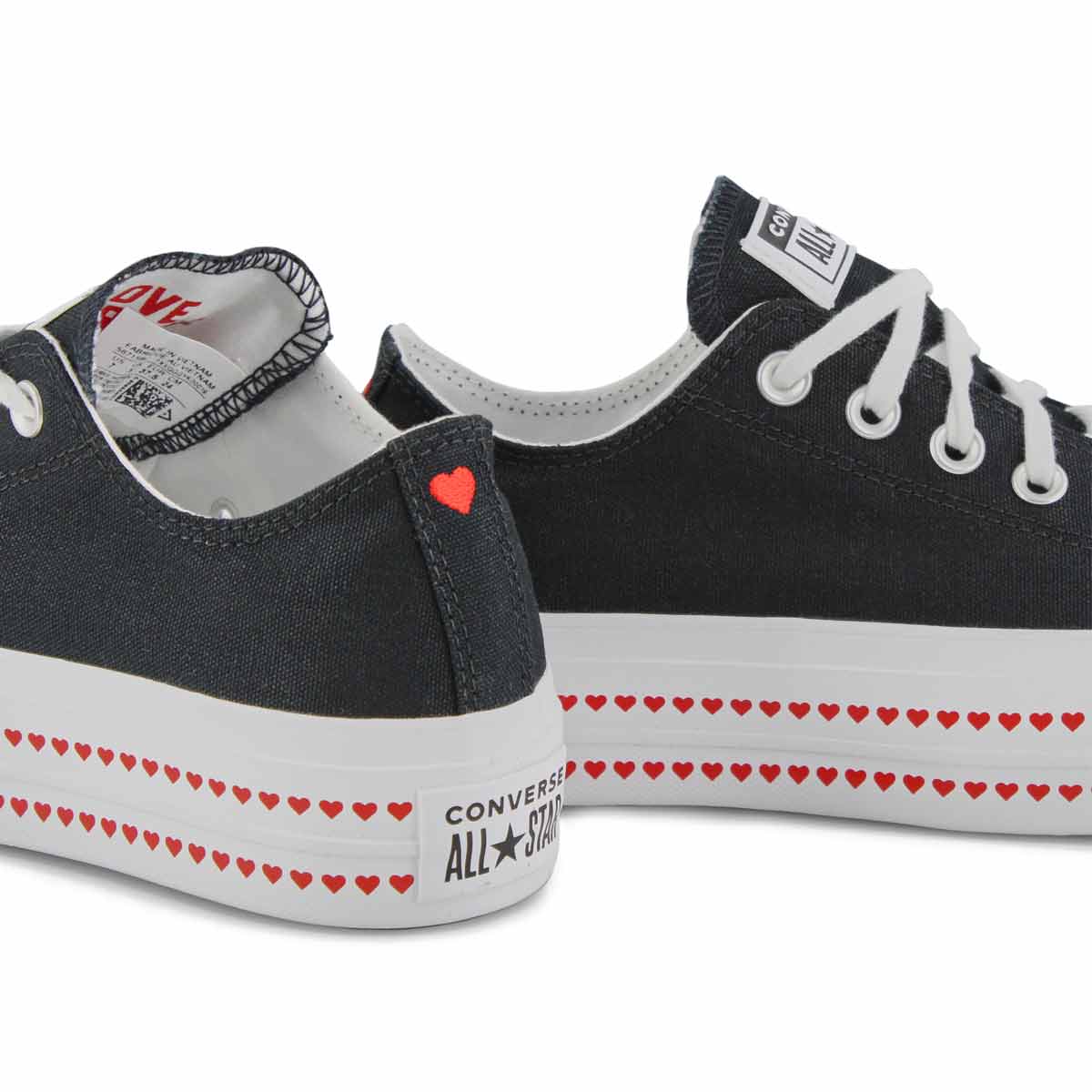 converse chuck taylor all star lift love fearlessly