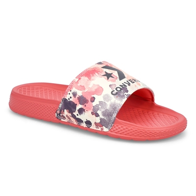 Lds All Star Slide Sandal-Terracotta Pnk