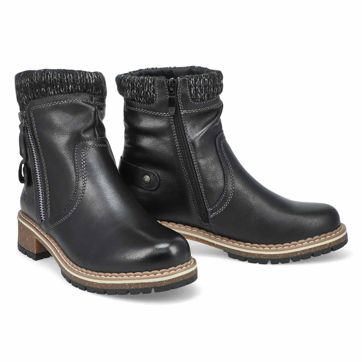 Bottine imperméable Waylynn 01, noir, femmes