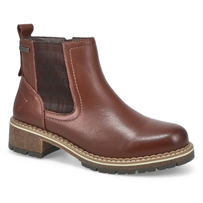 Lds Waylynn 03 Wtpf Ankle Boot- Brown