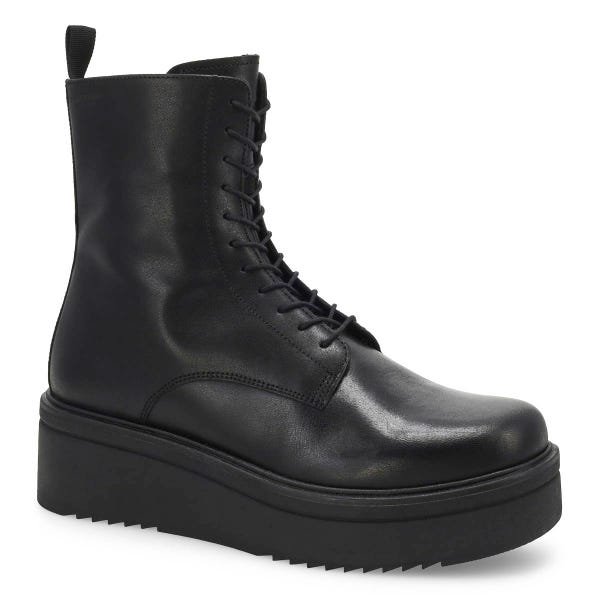 Women's Tara Lace Up Boot - Black