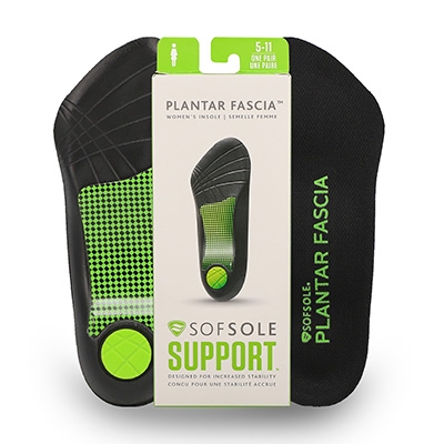 Support d'arche 3/4 PlantarFascia,nr,fem