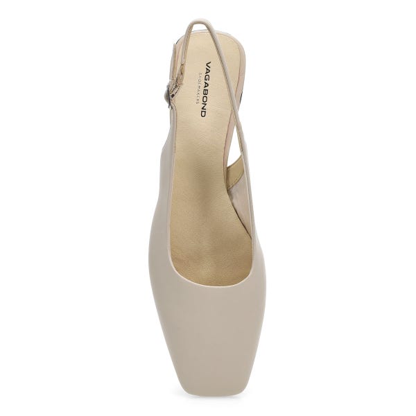 Chaussure décontractée à bride arrière DELIA, blanc cassé, femmes