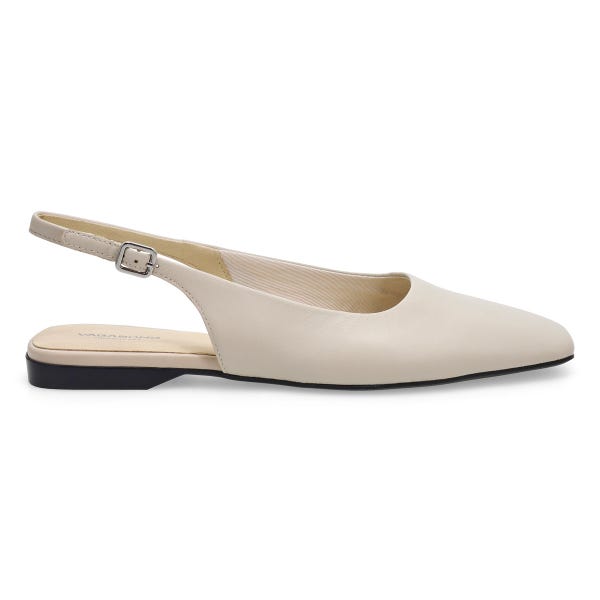 Chaussure décontractée à bride arrière DELIA, blanc cassé, femmes