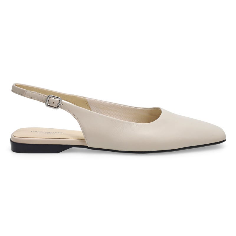 Chaussure décontractée à bride arrière DELIA, blanc cassé, femmes