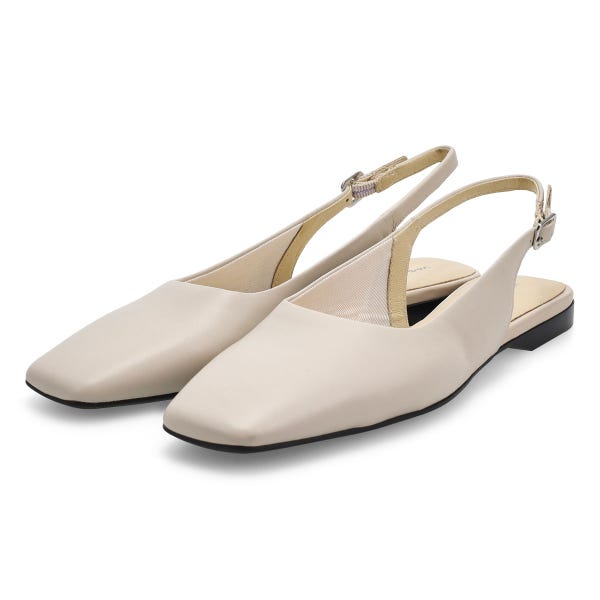 Chaussure décontractée à bride arrière DELIA, blanc cassé, femmes