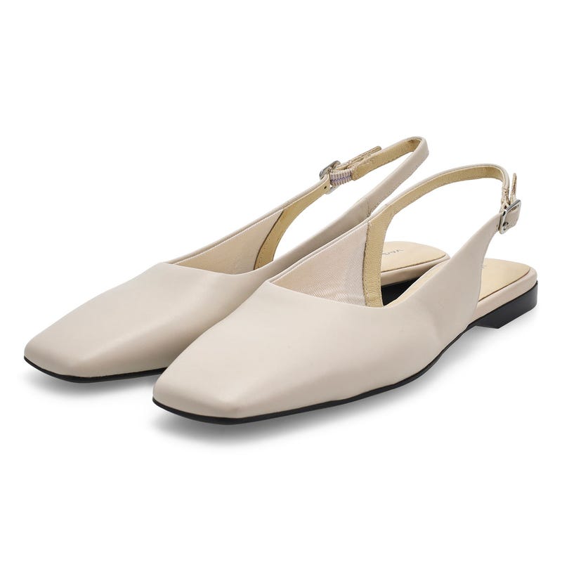 Chaussure décontractée à bride arrière DELIA, blanc cassé, femmes