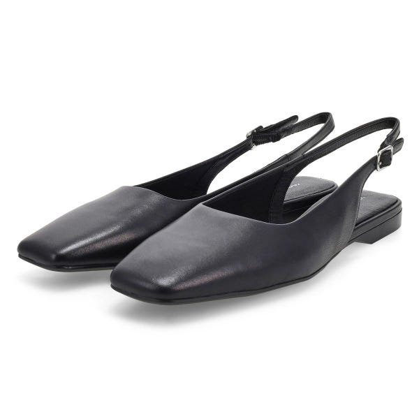 Chaussure décontractée à bride arrière DELIA, noir, femmes