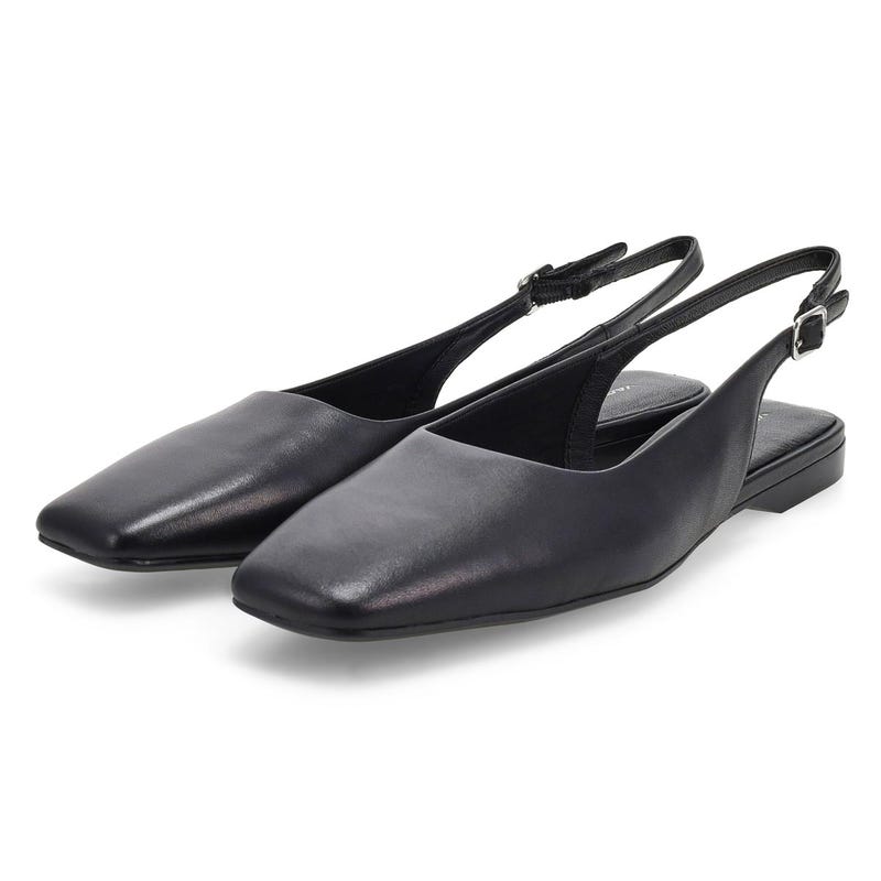 Chaussure décontractée à bride arrière DELIA, noir, femmes