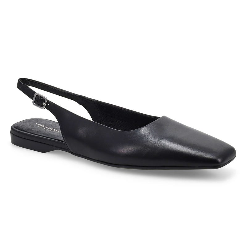 Chaussure décontractée à bride arrière DELIA, noir, femmes