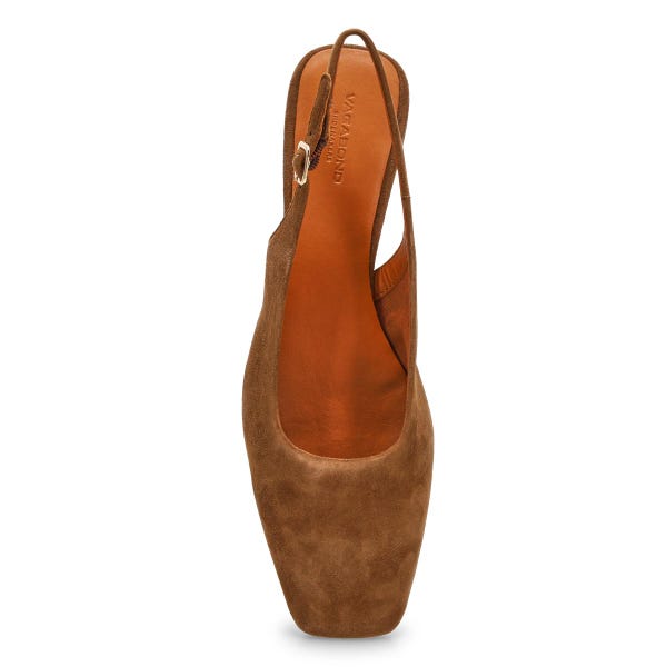 Chaussure décontractée à bride arrière DELIA, brun cacao, femmes