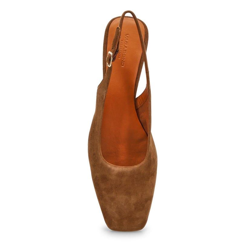 Chaussure décontractée à bride arrière DELIA, brun cacao, femmes