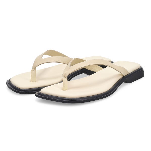 Women's Izzy Casual Thong Slide Sandal - Off White