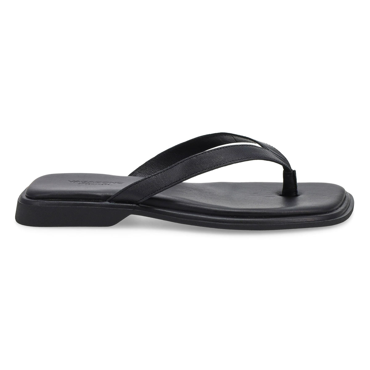 Women's Izzy Casual Thong Slide Sandal - Black