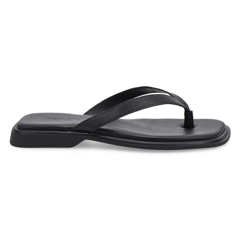 Women's Izzy Casual Thong Slide Sandal - Black