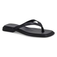 Women's Izzy Casual Thong Slide Sandal - Black