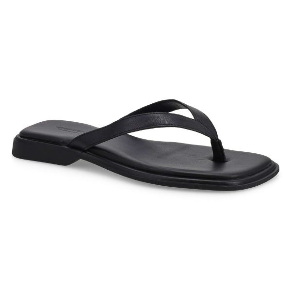 Women's Izzy Casual Thong Slide Sandal - Black