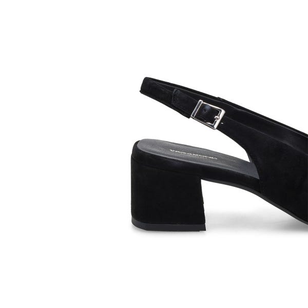 Women's Marta Heeled Slingback Dress Shoe - Black