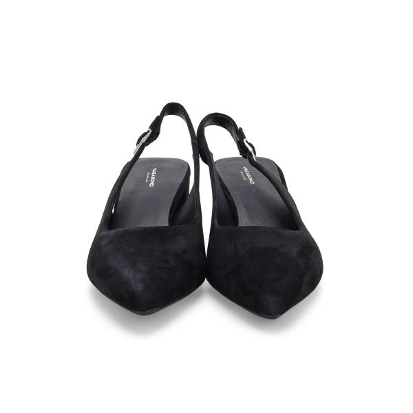 Women's Marta Heeled Slingback Dress Shoe - Black