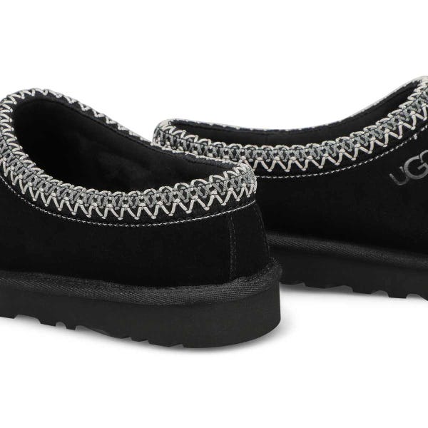 Pantoufle Tasman,peau de mouton,noir,hom