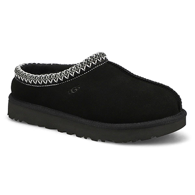 Lds Tasman Sheepskin Slipper - Black