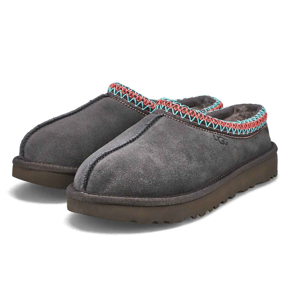 Women's Tasman Sheepskin Slipper - Dark Grey
