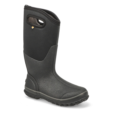 Botte imp. ClassicTall, nr,femme - LARGE
