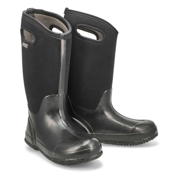 Botte imp. CLASSIC HIGH HANDLES, noir, femmes