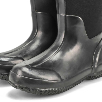 Women's Classic High Shiny Waterproof Boot - Black