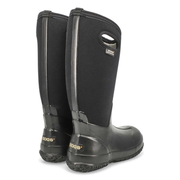 Botte imp. CLASSIC HIGH HANDLES, noir, femmes