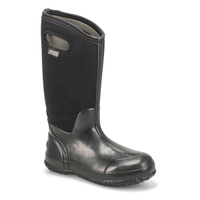 Women's CLASSIC HIGH HANDLES black waterproof boot