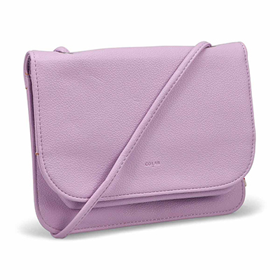 Lds Lola Organizer Crossbody Bag - Lilac