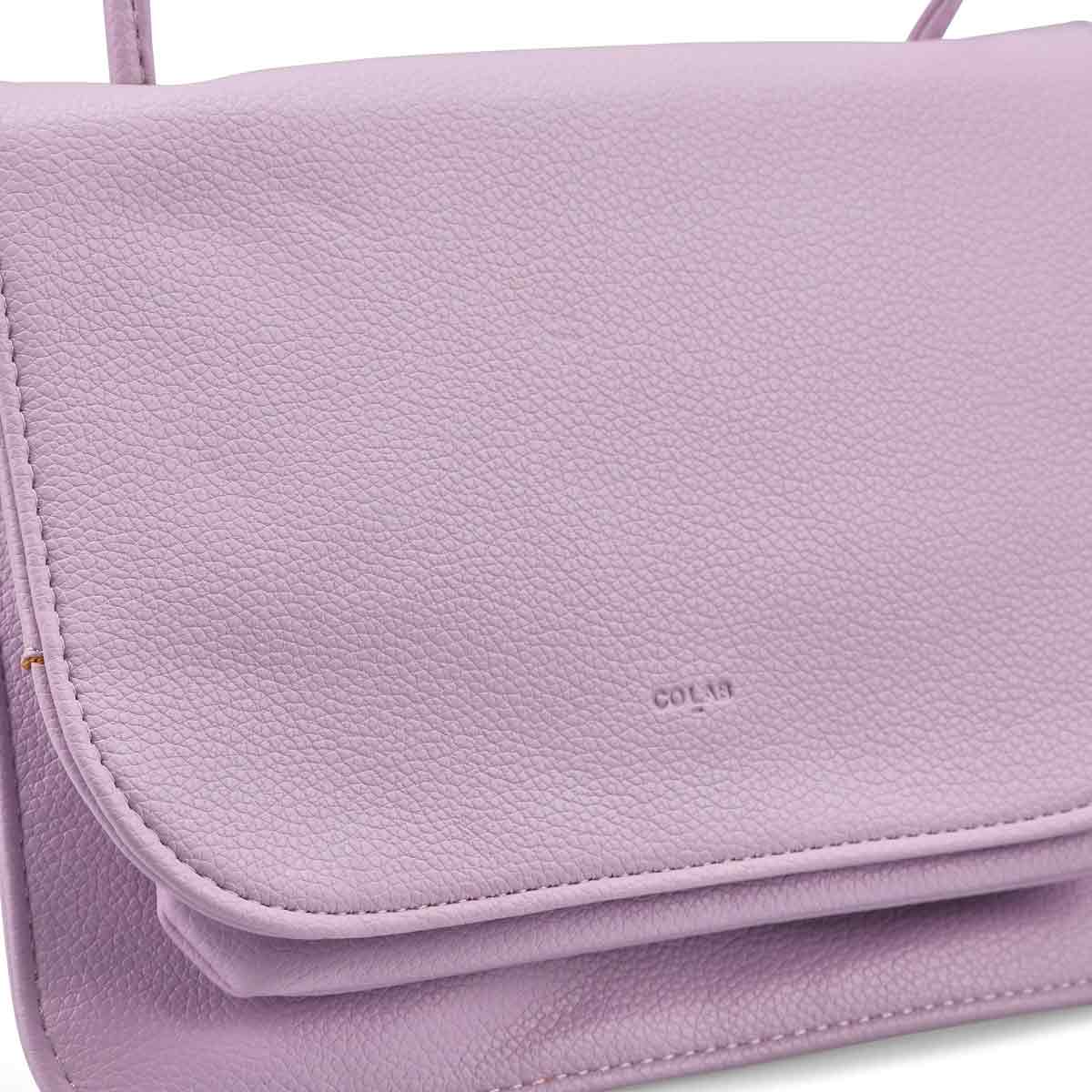 Women's Lola Organizer Crossbody Bag - Lilac