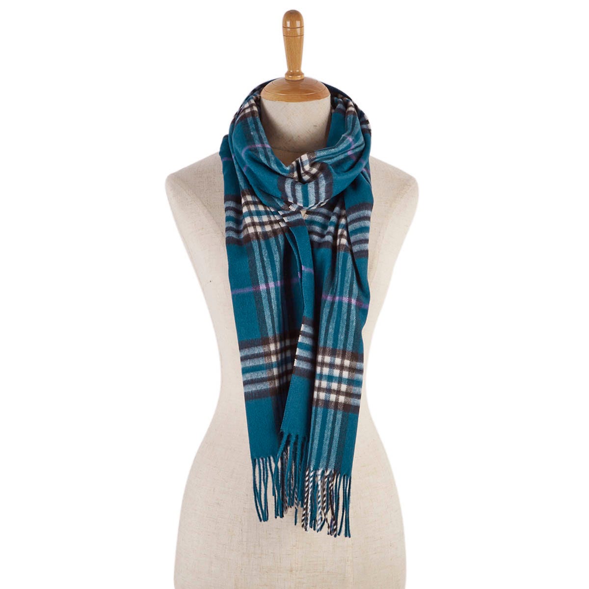 fraas plaid scarf