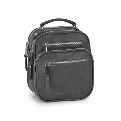 Lds charcoal crossbody backpack