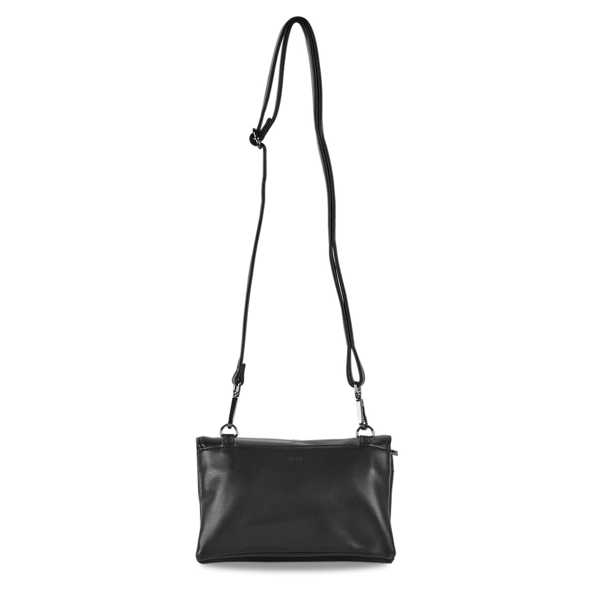 Sac à bandoulière triple 6335, noir, femmes