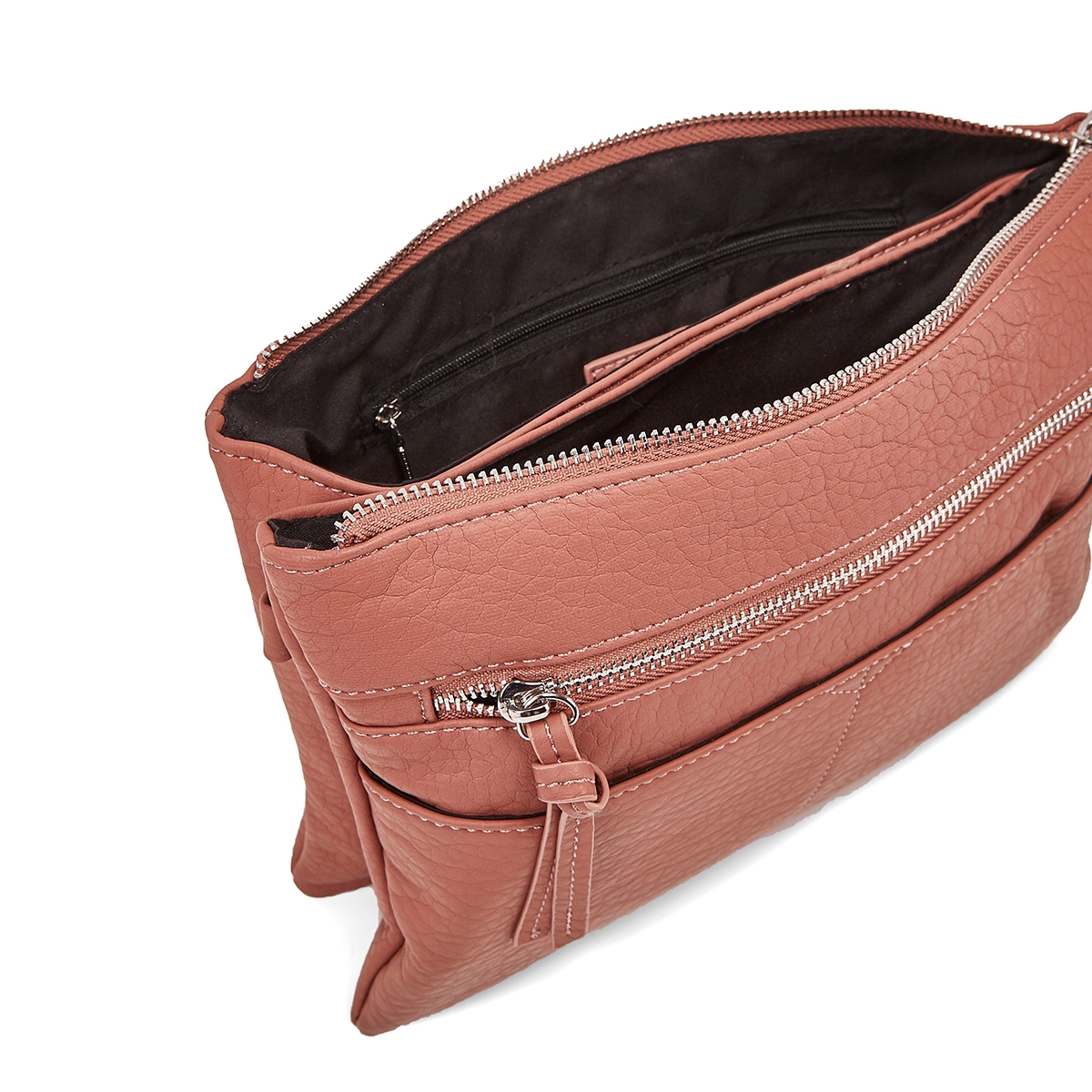 CoLab Women's 6347 Crossbody Clutch Black