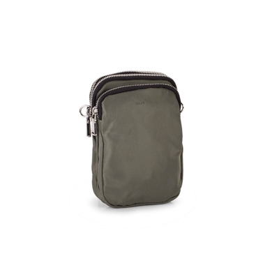 Lds olive compartment tech crossbody