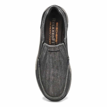 Men's Expected Avillo Slip On Casual Shoe - Black