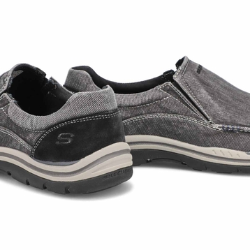 Men's Expected Avillo Slip On Casual Shoe - Black