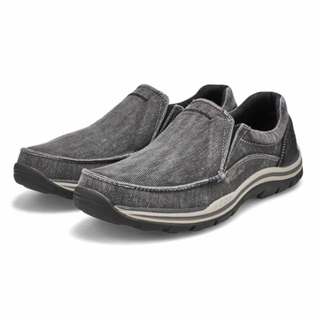 Men's Expected Avillo Slip On Casual Shoe - Black