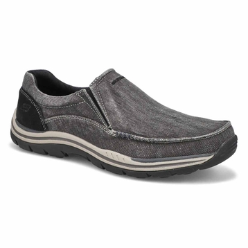 Men's Expected Avillo Slip On Casual Shoe - Black