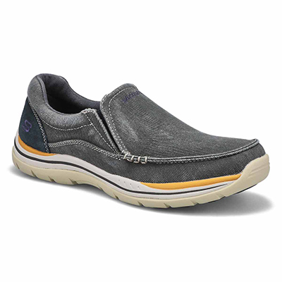 Mns Expected Avillo Slip On Casual Shoe - Blue