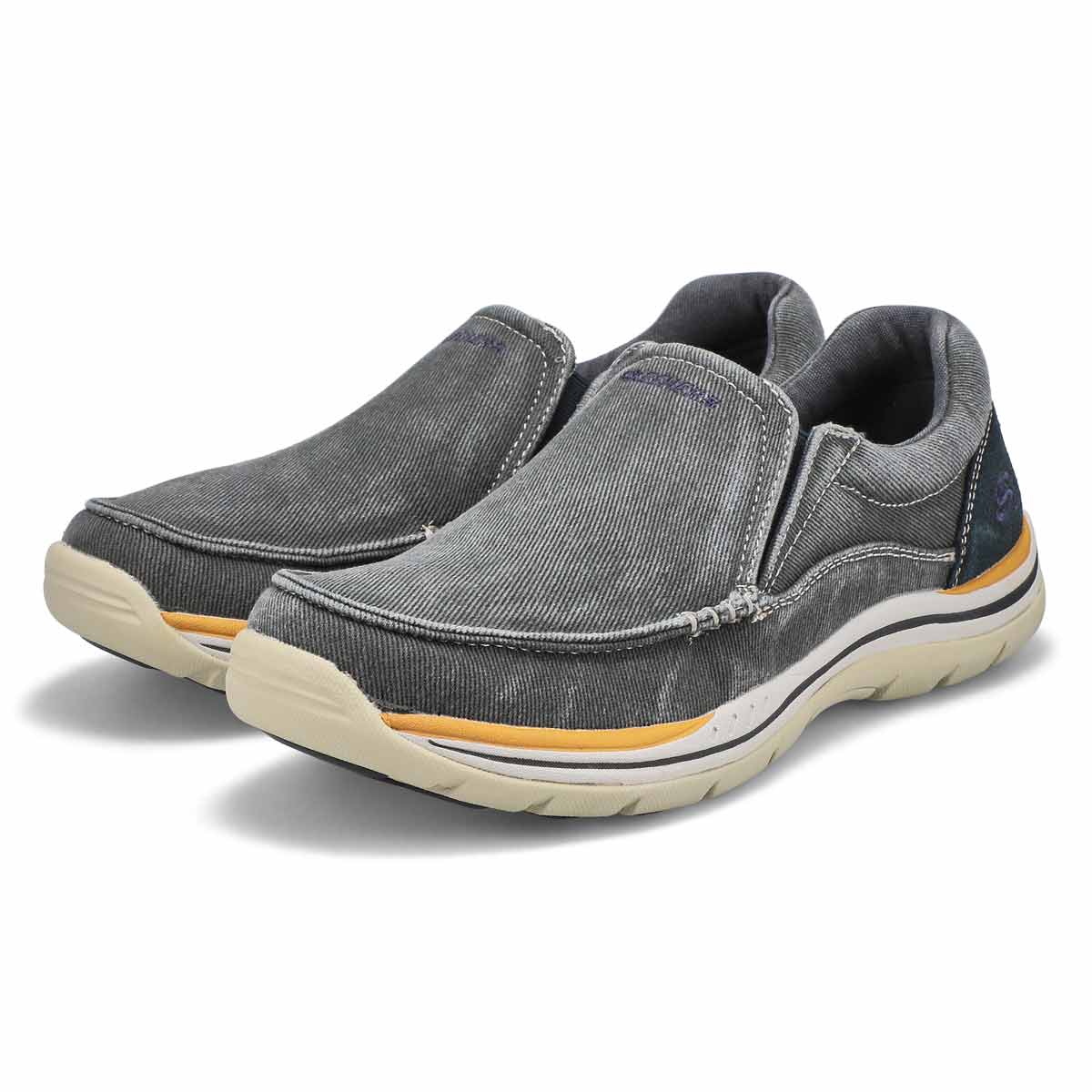 Skechers Men's Avillo Shoes - Navy | SoftMoc.com