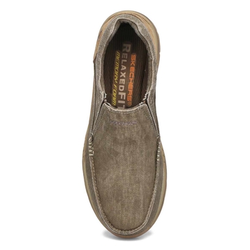 Men's Expected Avillo Slip On Casual Shoe - Khaki