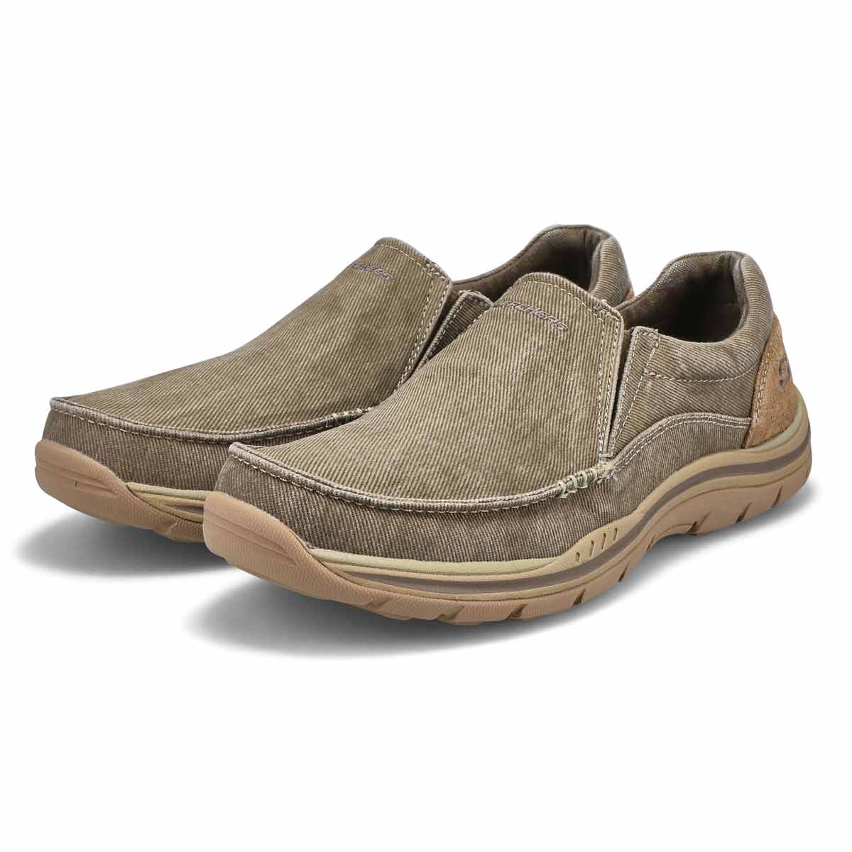 Men's Expected Avillo Slip On Casual Shoe - Khaki