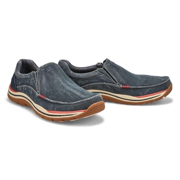 Men's Expected Avillo Slip On Casual Shoe - Navy