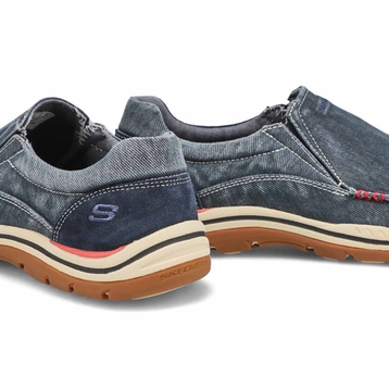 Men's Expected Avillo Slip On Casual Shoe - Navy