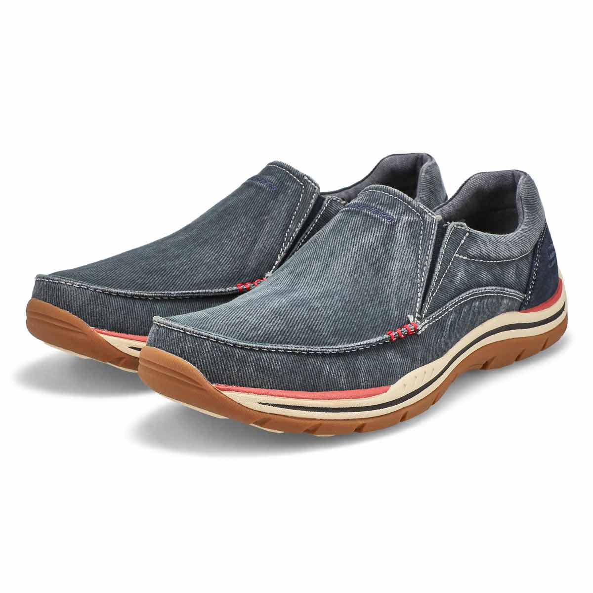 Men's Expected Avillo Slip On Casual Shoe - Navy