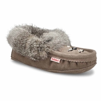 Women's 660 Rabbit Fur SoftMocs - Grey